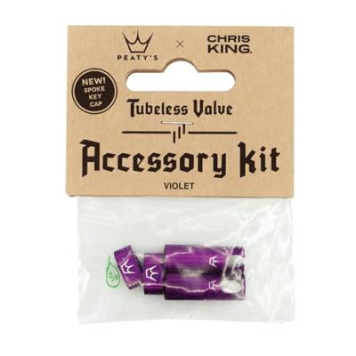 Peaty's chris king mk2 tubeless valve accessory kit
