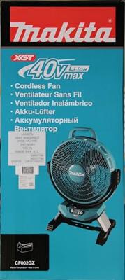 Makita CF002GZ | Ventilator 40 V Max | met zwenkfunctie | excl. accu&apos;s en lader - CF002GZ - thumbnail