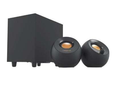 Speakers Creative Technology Creative Pebble Plus Zwart Bluetooth luidspreker - thumbnail