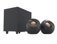 Creative Pebble Plus 2.1 PC-luidsprekers Kabelgebonden 8 W Zwart - thumbnail
