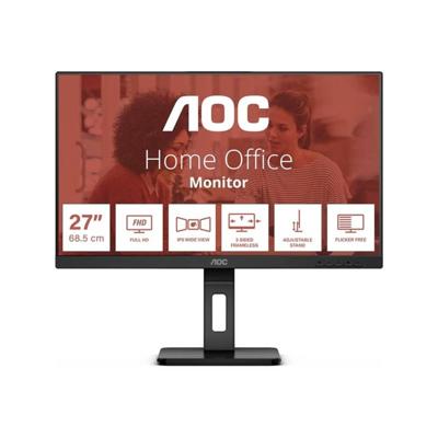 AOC 27E3QAF LED-monitor Energielabel E (A - G) 68.6 cm (27 inch) 1920 x 1080 Pixel 16:9 4 ms HDMI, DisplayPort, Hoofdtelefoonaansluiting, Audio-Line-in, AOC 27E3QAF LED-monitor Energielabel E (A - G) 68.6 cm (27 inch) 1920 x 1080 Pixel 16:9 4 ms HDMI, DisplayPort, Hoofdtelefoonaansluiting, Audio-Line-in,