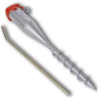 VidaXL Parasolvoet 55 cm gegalvaniseerd staal - thumbnail