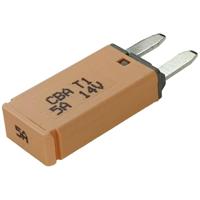 Hansor CBA1-0514 Zekeringautomaat standaard vlakzekering 5 A Bruin 1 stuk(s) - thumbnail