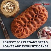 Nordic Ware Cakevorm / Broodbakvorm Jubilee Loaf Pan Goud 26 x 15 cm / 1.4 liter - thumbnail
