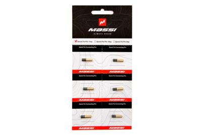 Massi Quick Fix Pin set 9 versnellingen 6 eenheden - Zwart Massi Quick Fix Pin set 9 versnellingen 6 eenheden - Zwart