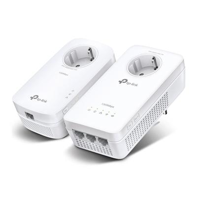 TP-LINK TL-WPA1300P KIT 1300 Mbit/s Ethernet LAN Wifi Wit 2 stuk(s) TP-LINK TL-WPA1300P KIT 1300 Mbit/s Ethernet LAN Wifi Wit 2 stuk(s)
