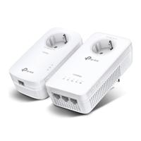TP-LINK TL-WPA1300P KIT 1300 Mbit/s Ethernet LAN Wifi Wit 2 stuk(s) - thumbnail