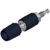 SKS Hirschmann MPK 1 Poolklem Zwart 6 A 1 stuk(s) - thumbnail