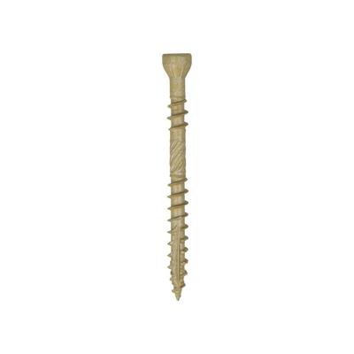 Dynaplus vlonderschroef [200x] - AR-BRONZE XTREME - platkop-60° - TX-25 - 5.0x70/35mm