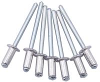 Dresselhaus blindklinknagel blind rivets 4.8 x 10.0mm aluminum/steel, flat head - thumbnail