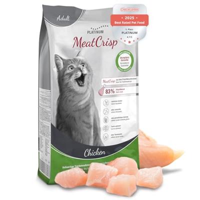 PLATINUM MeatCrisp Adult Chicken - droog kattenvoer - 1,5kg
