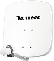 TechniSat DIGIDISH 45 - Satellietschotel voor 2 deelnemers (45 cm klein satellietsysteem - complete set met muurbeugel en universele dubbele LNB) wit - thumbnail