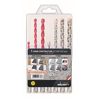 Alpen 0000100007100 SDS-plus MB 7 7-delig Universeel boor assortiment - thumbnail