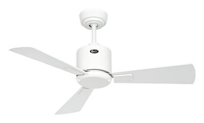 CasaFan ECO NEO III 92 WE-WE/LG WiFi Flügel Weiß/Lichtgrau Plafondventilator 12 W (Ø x h) 92 cm x 360 mm Wit Met afstandsbediening, Timer, Met wintermodus,