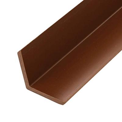 VidaXL Terras hoekplinten 5 st 170 cm hkc lichtbruin