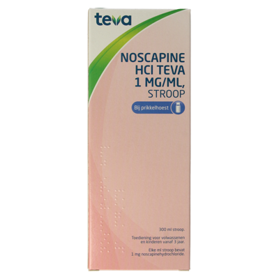 Noscapine siroop HCL 300 Milliliter