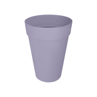 Elho Bloempot Loft Urban rond hoog 35cm Lavendel Lila - thumbnail