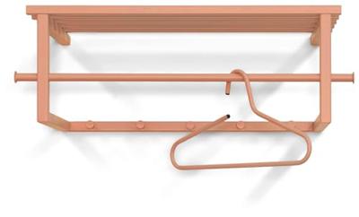 Kapstok Erwin-1 Terracotta