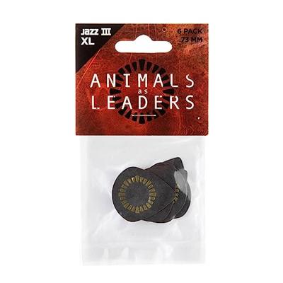 Dunlop AALP04 Javier Reyes Tortex Jazz III XL 0,73 mm plectrumset (6 stuks) - thumbnail