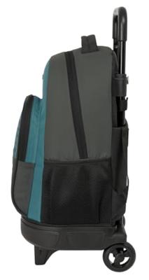Schoolrugzak met Wielen Safta Urban style Blauw Grijs 33 x 45 x 22 cm