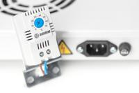 Digitus DN-19 FAN-2-HO-SW 19 inch 2 x Ventilator voor patchkast 1 HE Zwart - thumbnail