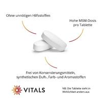 Vitals MSM 1000 mg - 120 tabletten - thumbnail