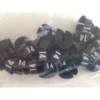 MB zwart/wit 14 voor op kledinghanger - thumbnail