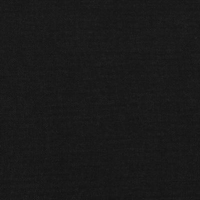 Boxspring met matras stof zwart 120x190 cm