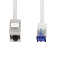LogiLink CC5152S RJ45 Netwerkkabel, patchkabel CAT 6A S/FTP 25 m Grijs Snagless 1 stuk(s) - thumbnail