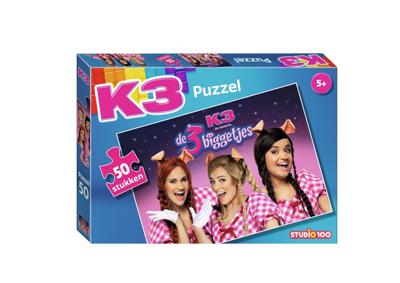 K3 Puzzel 3 Biggetjes 50 stukjes K3 Puzzel 3 Biggetjes 50 stukjes