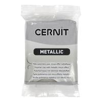 Creativ Company Cernit boetseerklei zilver, 56 gram - thumbnail