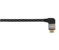 Avinity High-speed HDMI-kabel St. - St. 90° Stof Verguld Ethernet 5,0 M - thumbnail