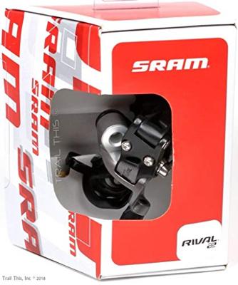SRAM achterderailleur "rival 22" rear derail."rival 22" 11-sp short cage b/gr