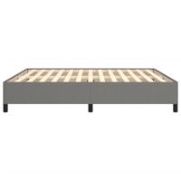 Bedframe zonder matras stof donkergrijs 180x200 cm - thumbnail