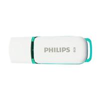 Philips FM08FD70B USB flash drive 8 GB USB Type-A 2.0 Turkoois, Wit - thumbnail