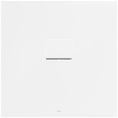 Villeroy & Boch Squaro Infinity Vierkant Douchevloer 90X90X4 Cm Stone White