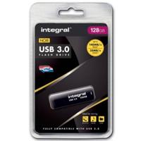 Integral USB stick 3.0, 128 GB, zwart - thumbnail