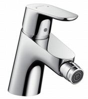 Hansgrohe Focus E2 bidetkraan met waste chroom 31920000 - thumbnail