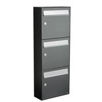 Allux Flow Set 3-Hoog Antraciet - 40040065_1x3 - thumbnail