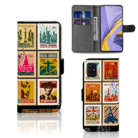 Samsung Galaxy A51 | Flip Cover | Postzegels - thumbnail