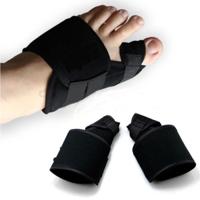 1 paar zachte bunion corrector teen separator splint correctiesysteem hallux valgus voetverzorging pedicure orthesen maat: S - thumbnail