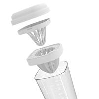 Rotho LOFT Shaker met Citruspers 1L Wit/Transparant - thumbnail