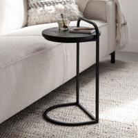 DTP Home Laptoptafel 'Soho' Betonlook, 35cm, kleur Zwart - thumbnail