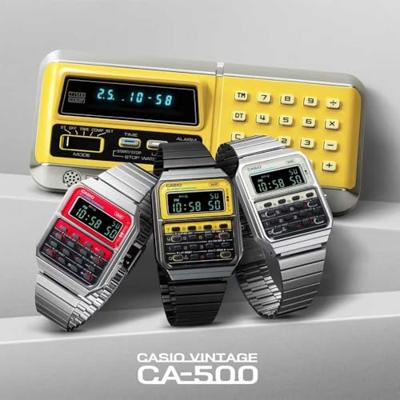 Horloge Heren Casio CA-500WEGG-9BEF (Ø 43 mm) Horloge Heren Casio CA-500WEGG-9BEF (Ø 43 mm)