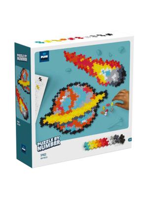 Plus Plus Puzzle by number ruimte plus-plus: 500 stuks (3912)