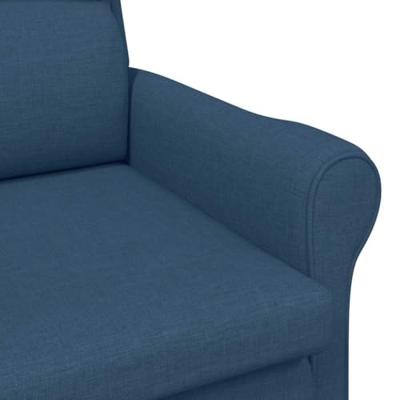 Fauteuil Blauw 76 x 94 x 102 cm Stof