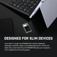 Transcend MTS400S 1 TB NVMe/PCIe M.2 SSD 2242 harde schijf PCIe NVMe 3.0 x4 Retail TS1TMTE400S - thumbnail