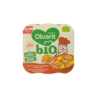 Pompoen zoete aardappel kip 12M211 bio 230 Gram - thumbnail