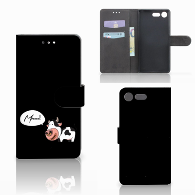 Sony Xperia XZ Premium Leuk Hoesje Cow