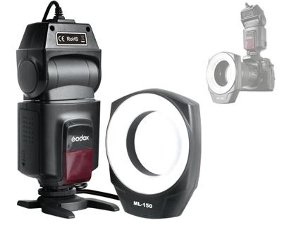 Godox ML-150 camera-flitser Zwart